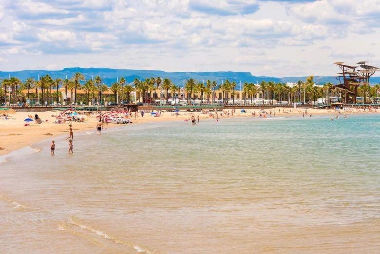 Palm Beach By Unik Tarragona La Pineda Bagian luar foto
